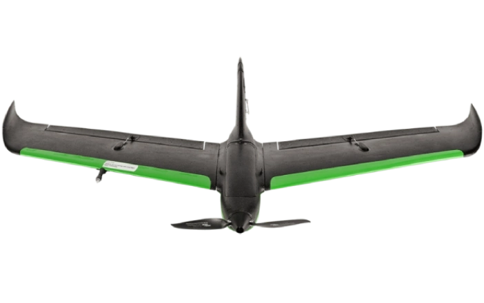 Black and green sentera drone from xti aerospace